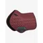 LeMieux Crystal Suede Close Contact Pad in Burgundy